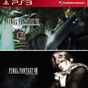 Final Fantasy VII + Final Fantasy VIII – PlayStation 3 – Mídia Digital