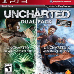 Uncharted Dual Pack (Uncharted 1 + Uncharted 2) – PlayStation 3 – Mídia Digital