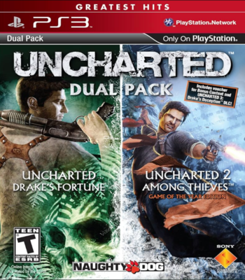 Uncharted Dual Pack (Uncharted 1 + Uncharted 2) – PlayStation 3 – Mídia Digital