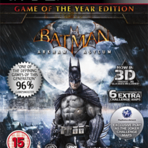 Batman: Arkham Asylum – PlayStation 3 – Mídia Digital