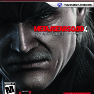 Metal Gear Solid 4: Guns of the Patriots – PlayStation 3 – Mídia Digital