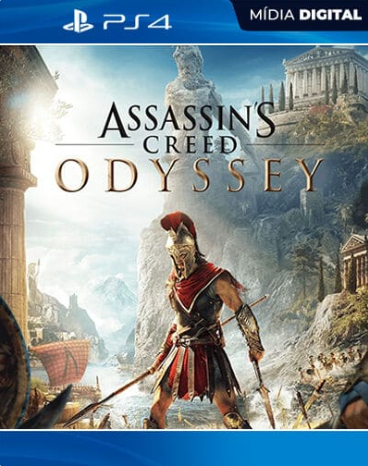 Assassins Creed Odyssey Playstation 4 Mídia Digital