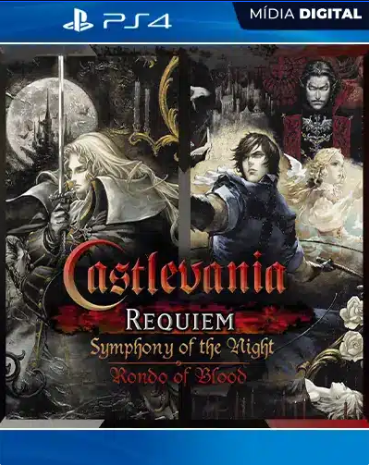 Castlevania Requiem: Symphony of the Night & Rondo of Blood Playstation 4 Mídia Digital