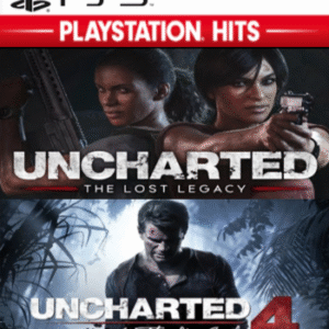 Uncharted 4: A Thief's End + The Lost Legacy – PlayStation 5 – Mídia Digital