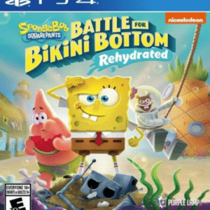 Bob Esponja Calça Quadrada: Battle for Bikini Bottom – Rehydrated – PlayStation 4 – Mídia Digital
