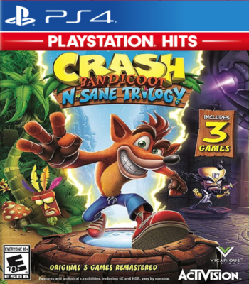 Crash Bandicoot N. Sane Trilogy – PlayStation 4 – Mídia Digital