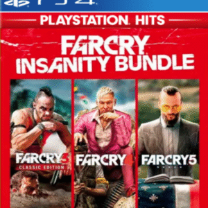 Far Cry Insanity Bundle (3, 4, 5) – PlayStation 4 – Mídia Digital
