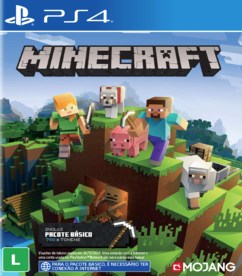 Minecraft – PlayStation 4 – Mídia Digital