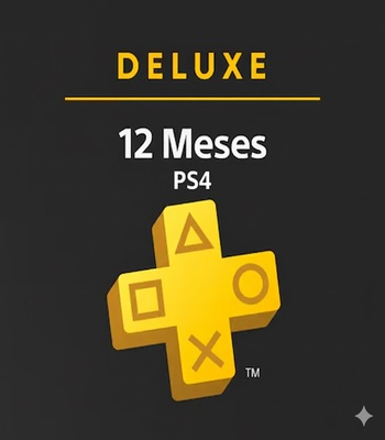 PlayStation Plus Deluxe PSN Plus Anual – PlayStation 4 - Mídia Digital