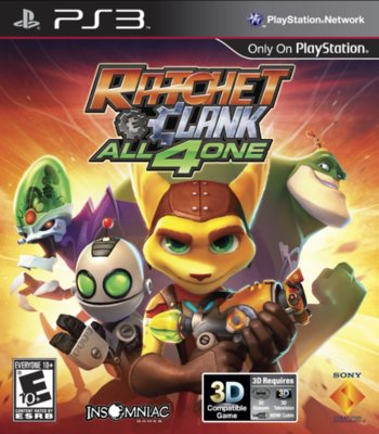 Ratchet & Clank: All 4 One – PlayStation 3 – Mídia Digital