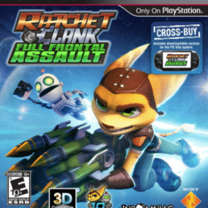 Ratchet & Clank: Full Frontal Assault – PlayStation 3 – Mídia Digital