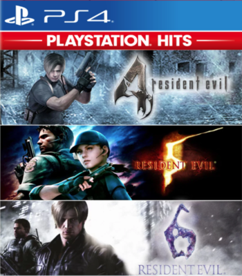Resident Evil Triple Pack (4, 5, 6) – PlayStation 4 – Mídia Digital