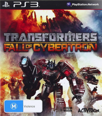 Transformers: Fall of Cybertron – PlayStation 3 – Mídia Digital